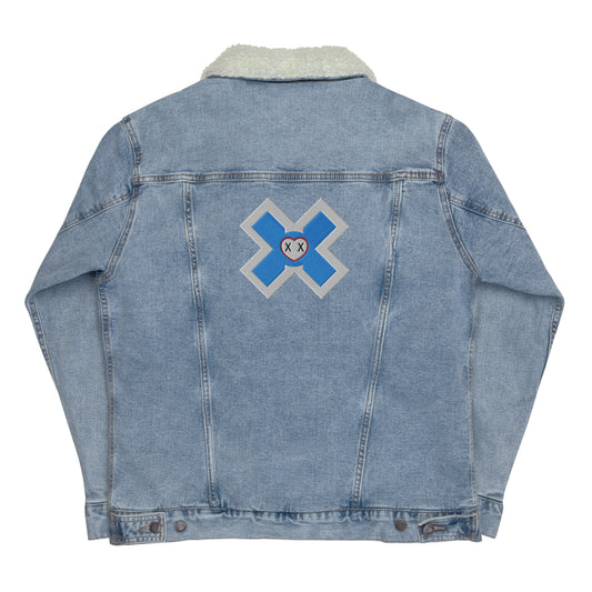 Cupiditas Denim Sherpa Jacket