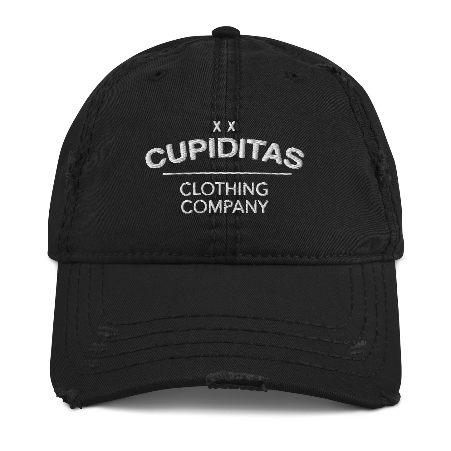 Cupiditas Distressed Dad Hat