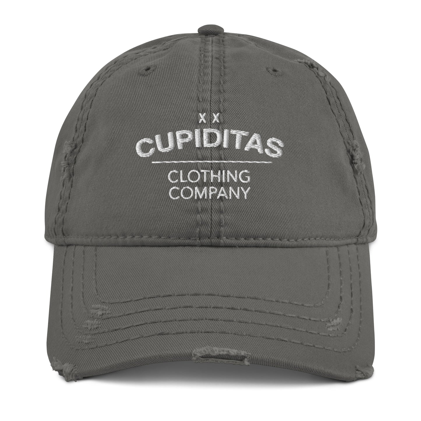 Cupiditas Distressed Dad Hat