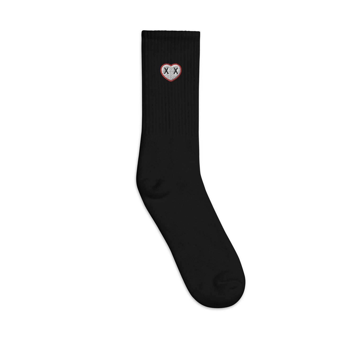 Cupiditas Embroidered Socks