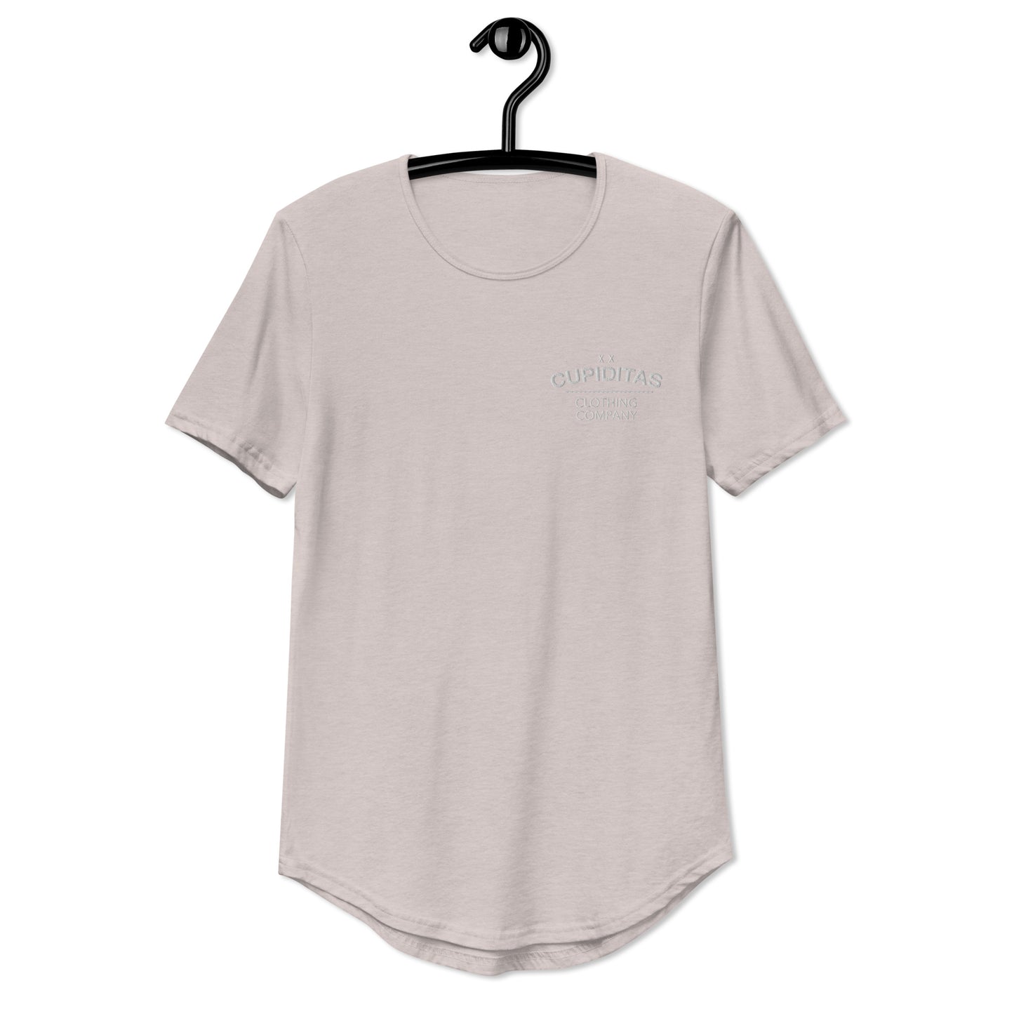 Cupiditas Curved Hem T-Shirt