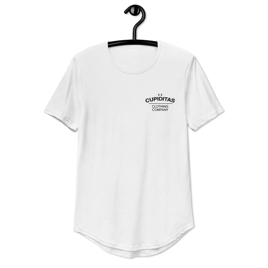 Cupiditas Curved Hem T-Shirt