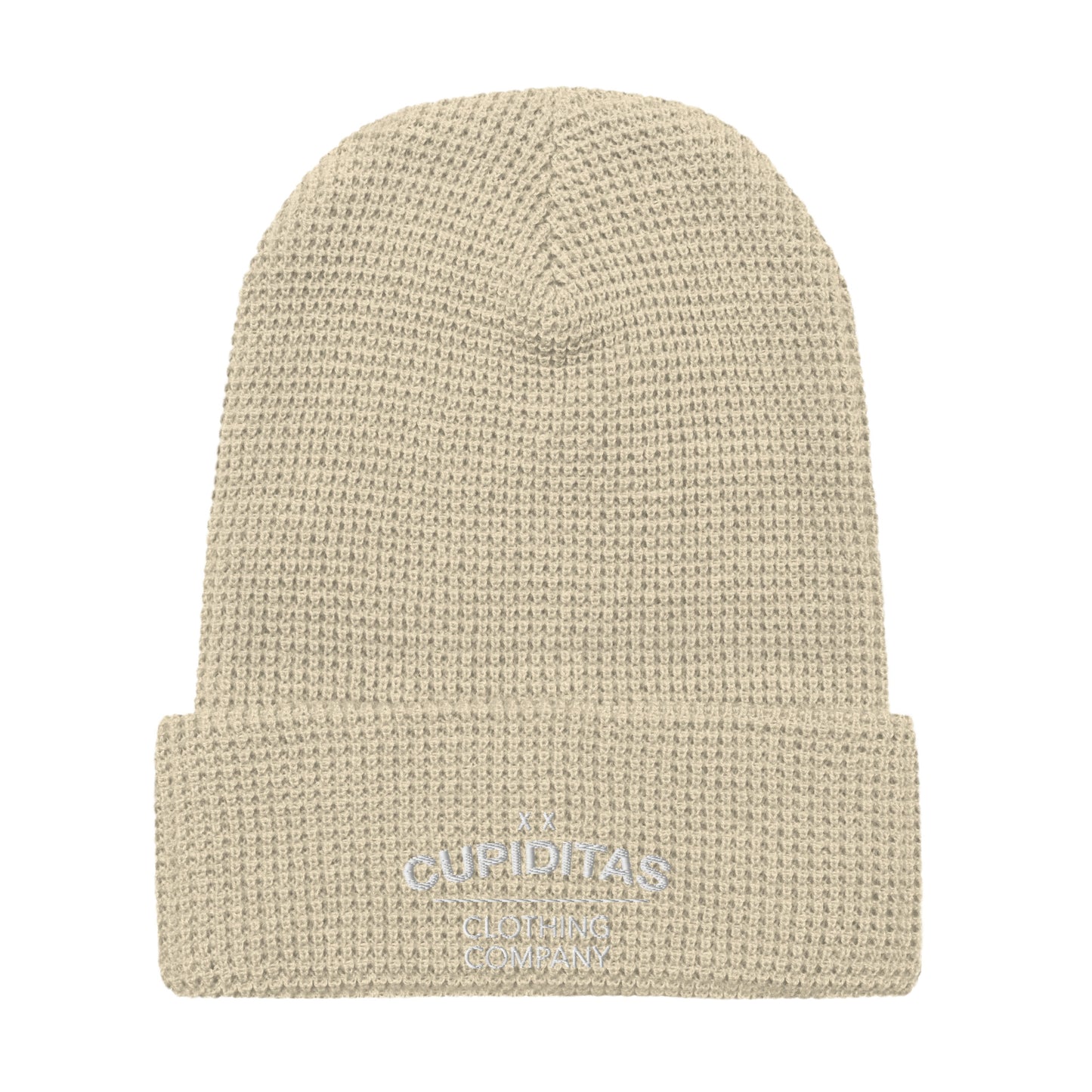 Cupiditas Waffle Beanie